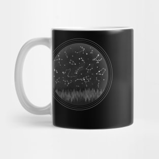 Constellations - B&W Edition Mug